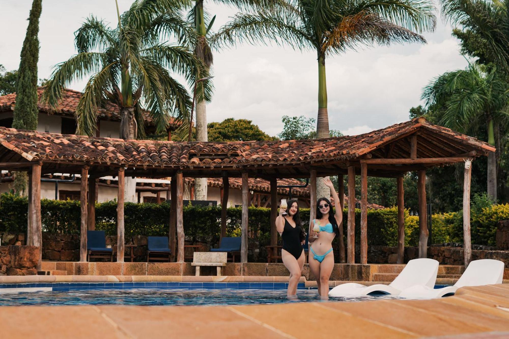 Hotel Finca Buenos Aires Barichara Dış mekan fotoğraf